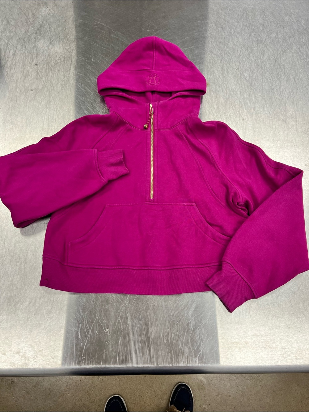 lululemon Women’s Magenta Half-Zip Hoodie XS/S